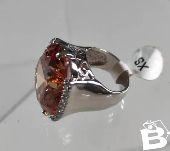 1 bague haute-couture Toi et Moi, taille XS