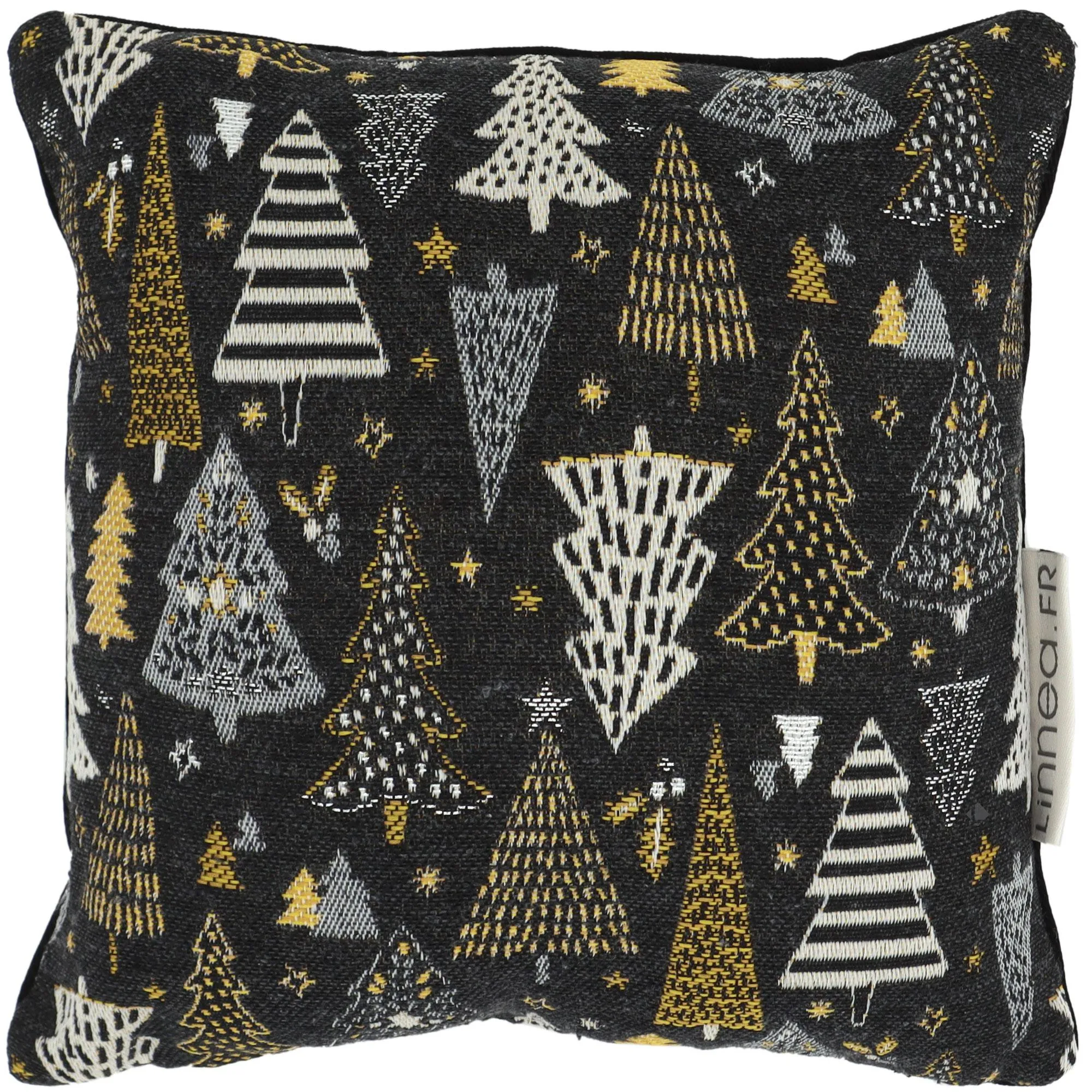 Housse de coussin 20x20 cm CELEBRATION Gris Graphite