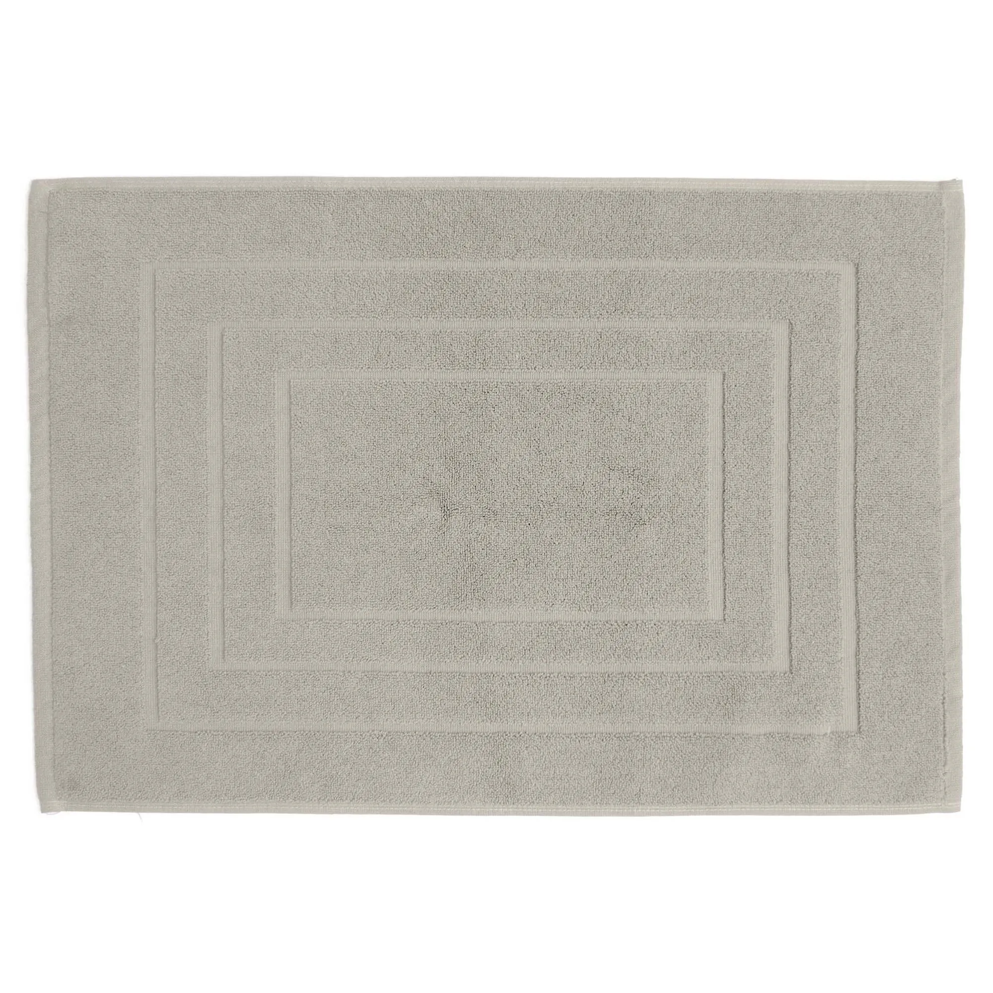 Tapis de bain 100% coton 1000g/m2 collection NAÏA 60x40 cm beige Lin