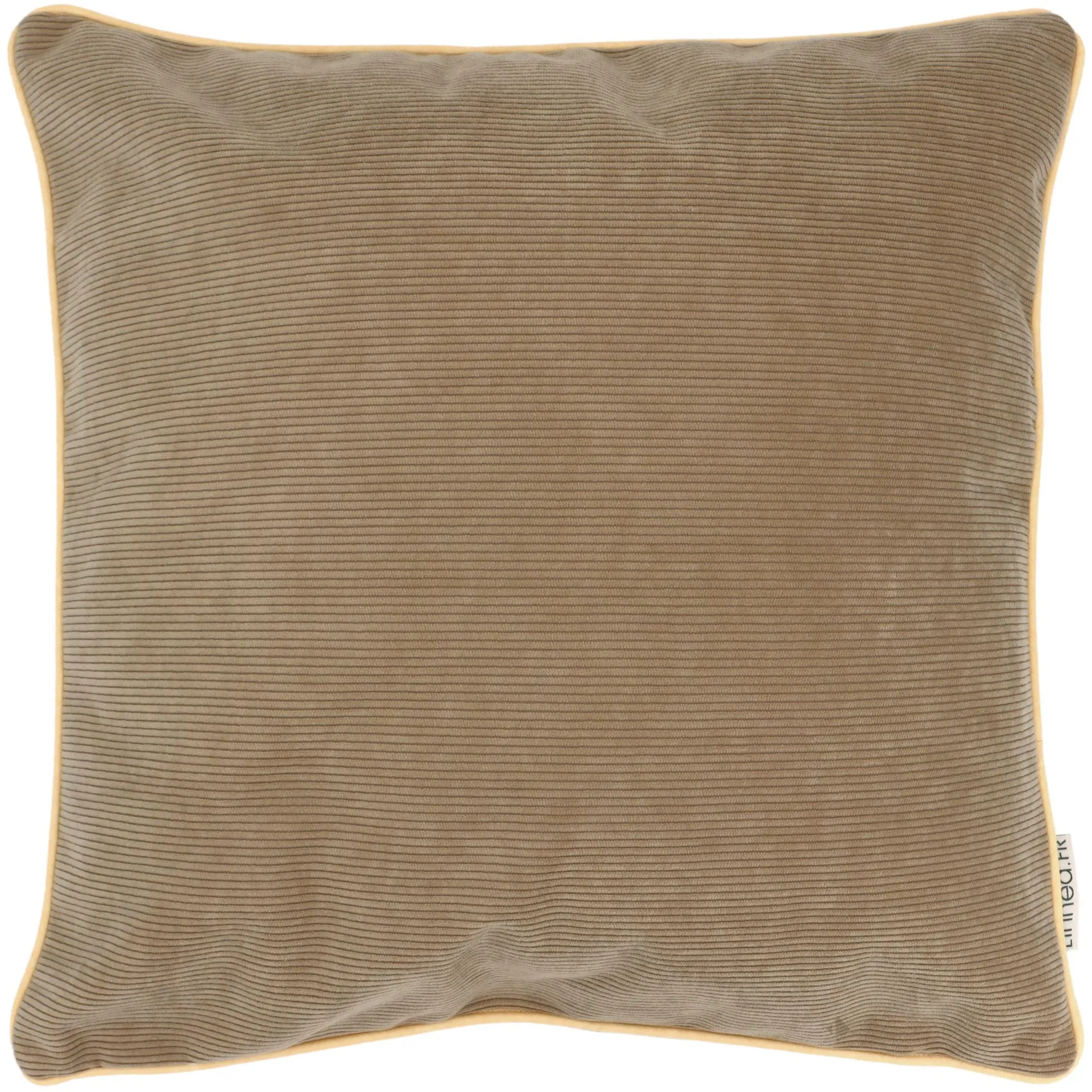 Housse de coussin 40x40 cm STARSKY Marron Ficelle
