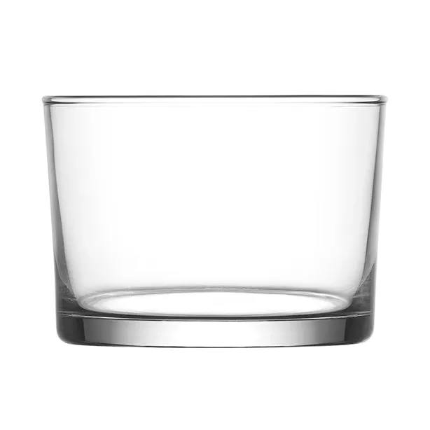 LOT DE 4 GOBELETS BONITA
24CL EN VERRE
TRANSPARENT FORME BASSE
