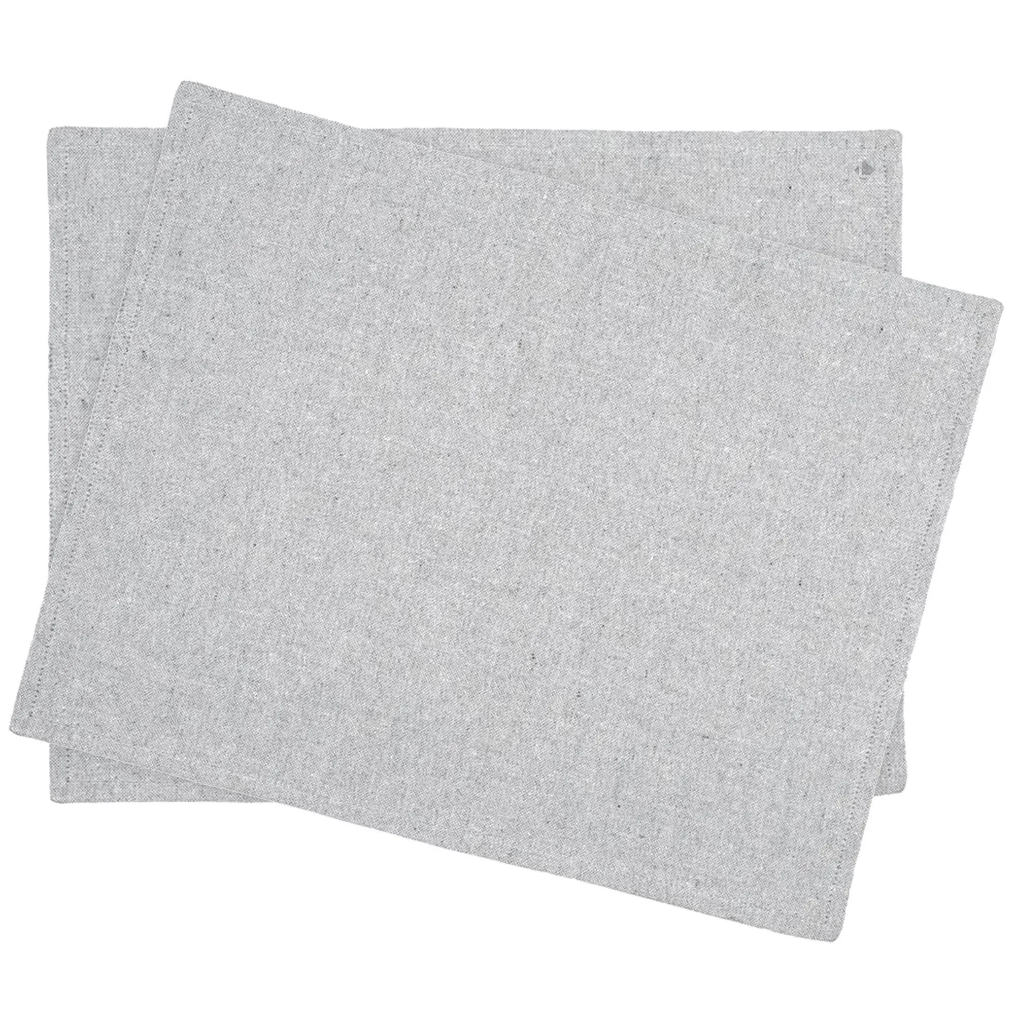 Lot de 2 sets de table 35x45 cm UNICO gris