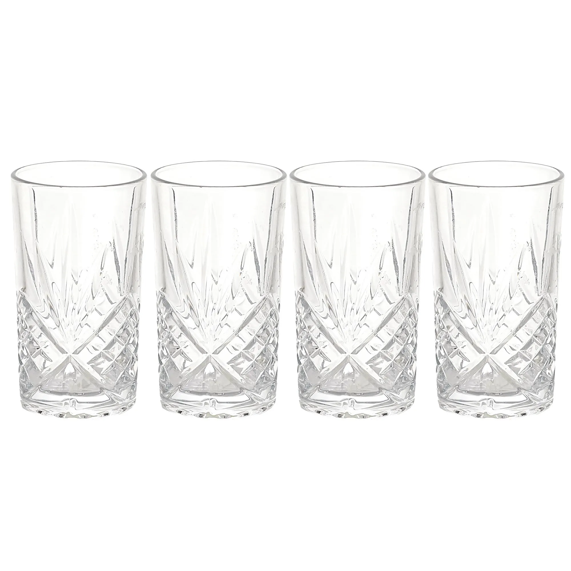 Lot de 4 verres à cocktails 35 cl collection CADIX transparents