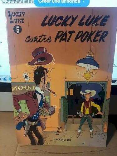 1977 LUCKY LUKE T 5 LUCKY LUKE CONTRE PAT POKER MORRIS DUPUIS