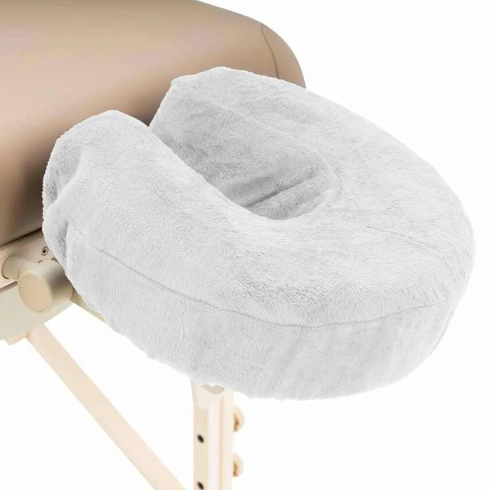 ZenGrowth Serenza Lot de 2 housses pour têtières en microfibre blanc