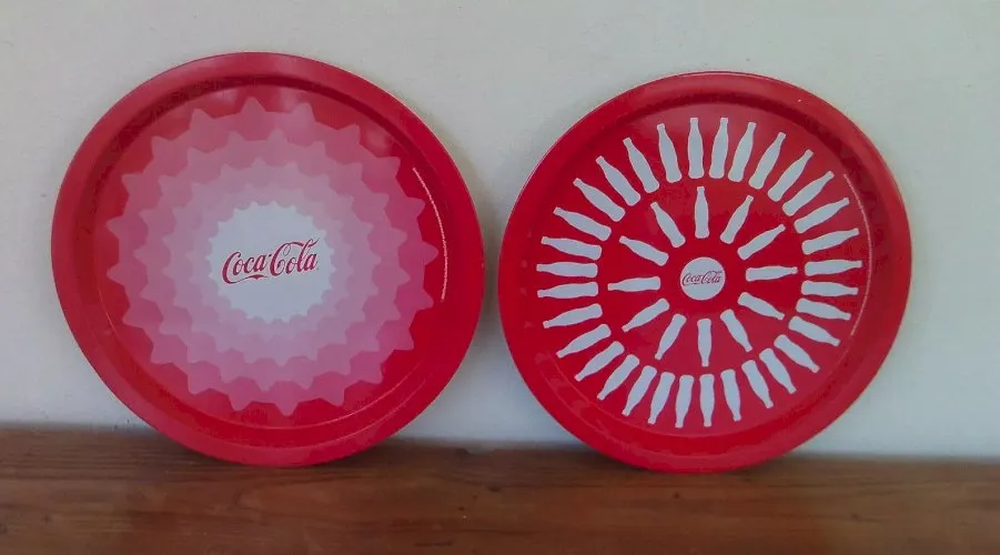 2 Plateaux Coca Cola collection 2020 Mac Do 5594