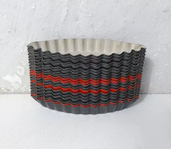 20 moules à gateaux individuels : financier navette bateau tartelette vintage