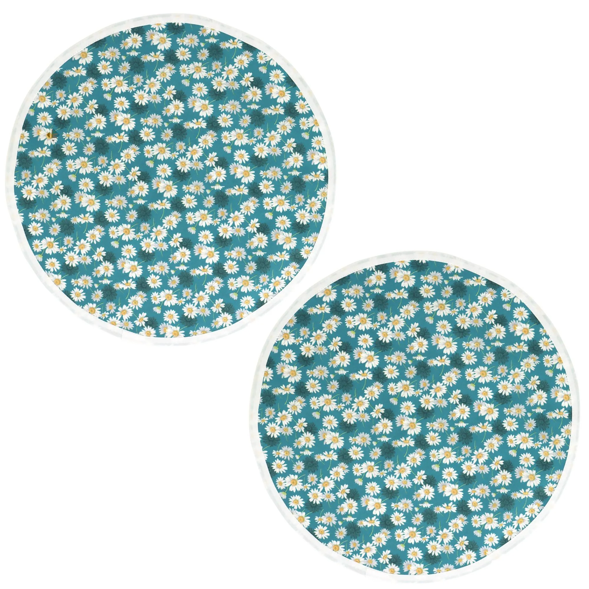 Set de table enduit 38 cm ASTER bleu Pétrole