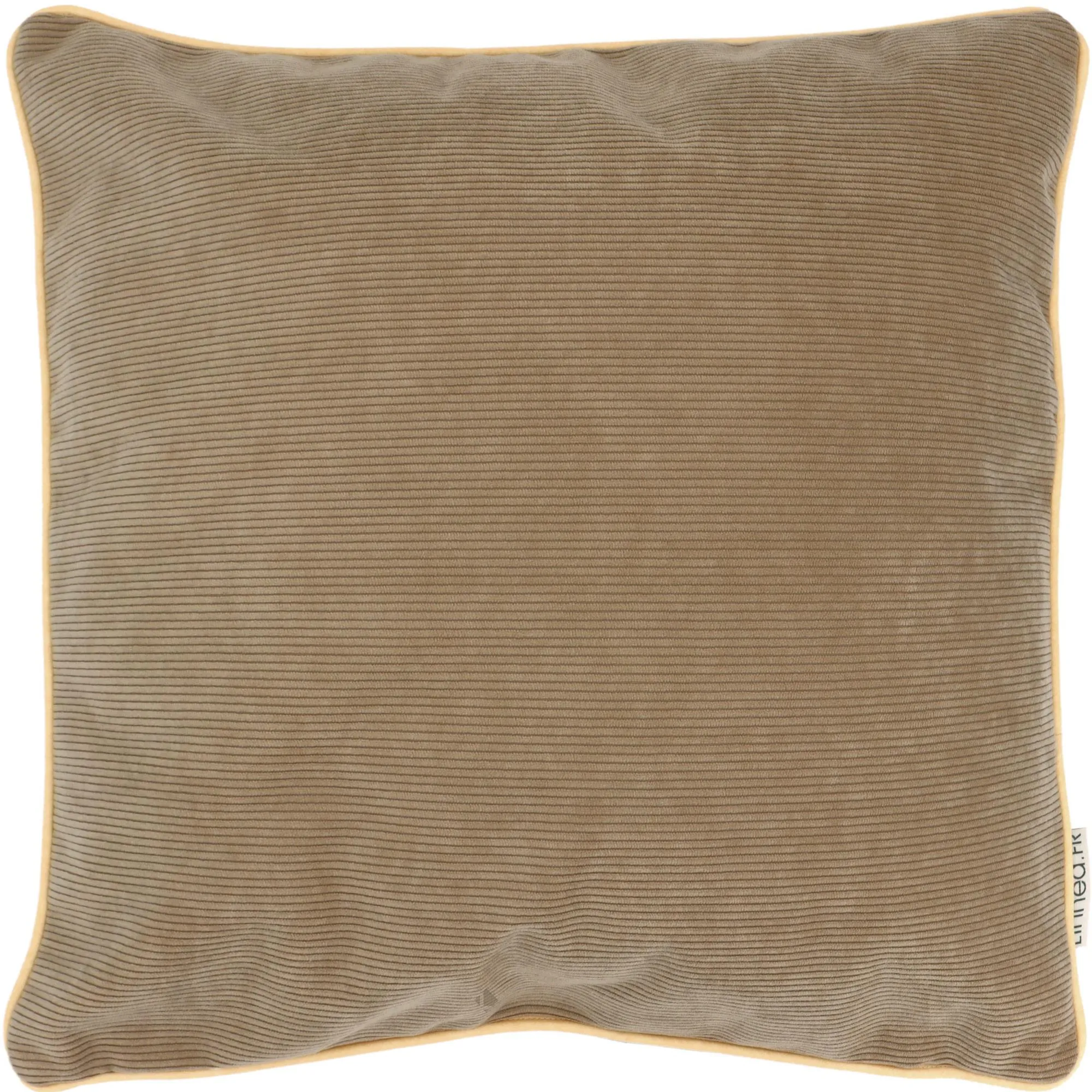 Housse de coussin 50x50 cm STARSKY Marron Ficelle