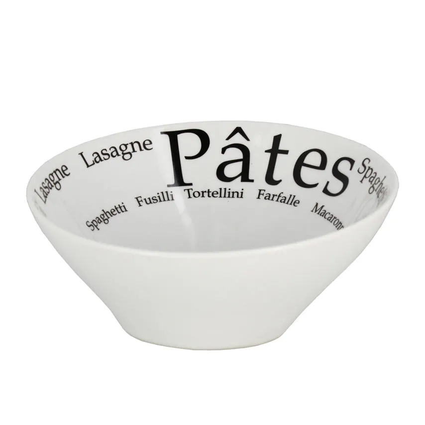 ASSIETTE A PATES
FORME BOL 19CM
PORCELAINE DECOREE