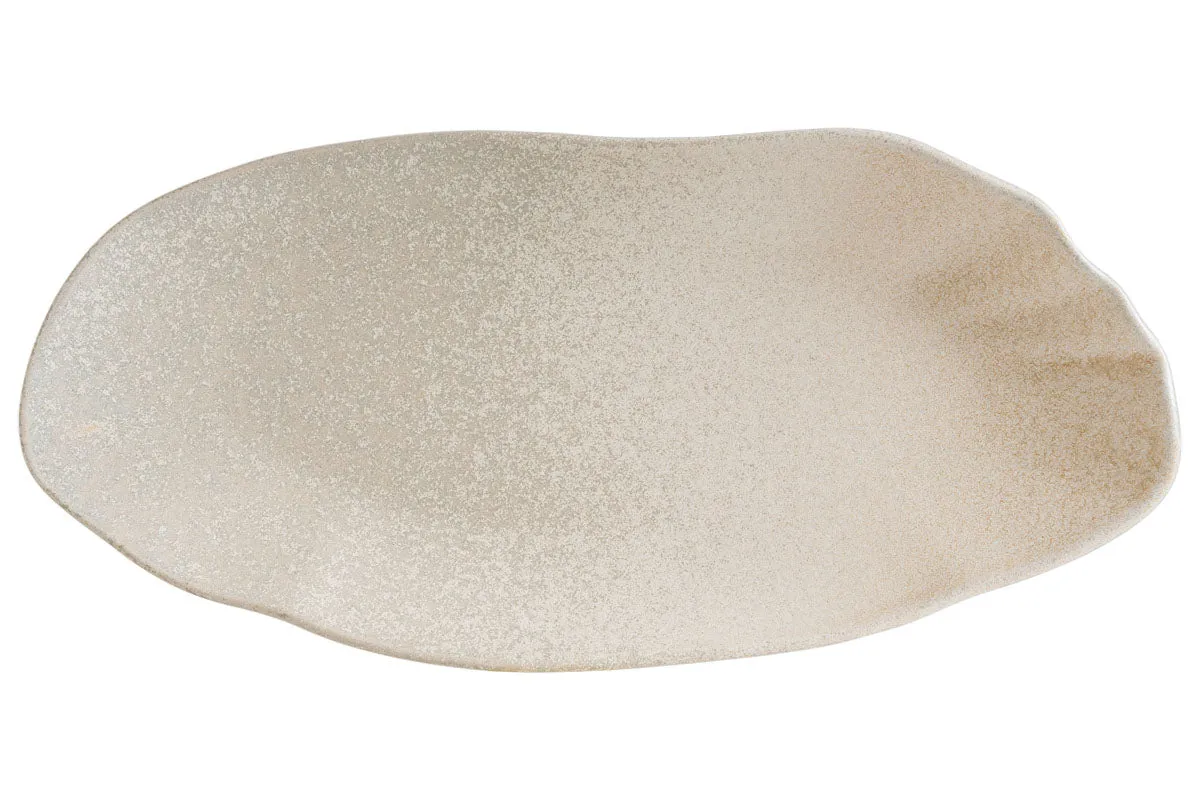 ASSIETTE RECTANGULAIRE
SAHARA TONE 31CM GRES
VITRIFIE