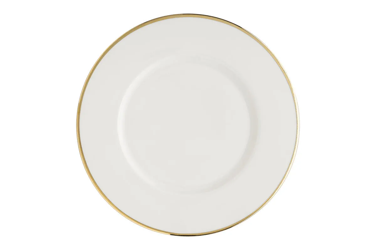 ASSIETTE PLATE GOLD LINE
24CM EN PORCELAINE