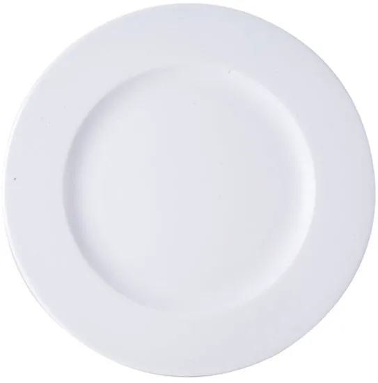 ASSIETTE PLATE WERSAL
PORCELAINE BLANCHE