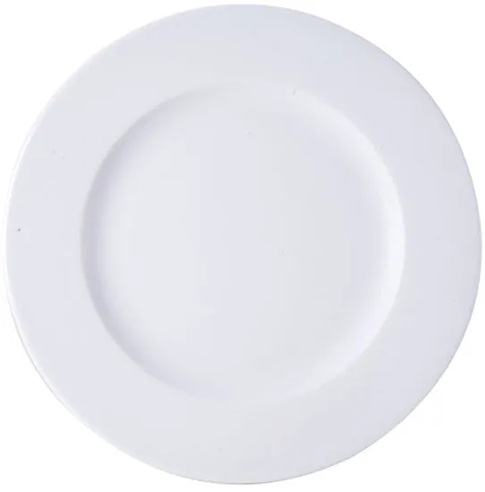 ASSIETTE PLATE Ø19CM
WERSAL PORCELAINE
BLANCHE