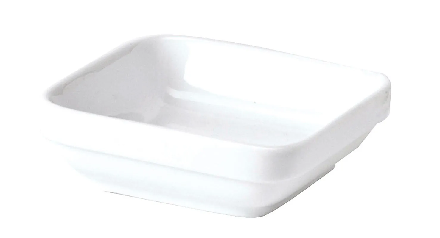 RAVIER CAFETERIA
11X11CM BLANC PORCELAINE