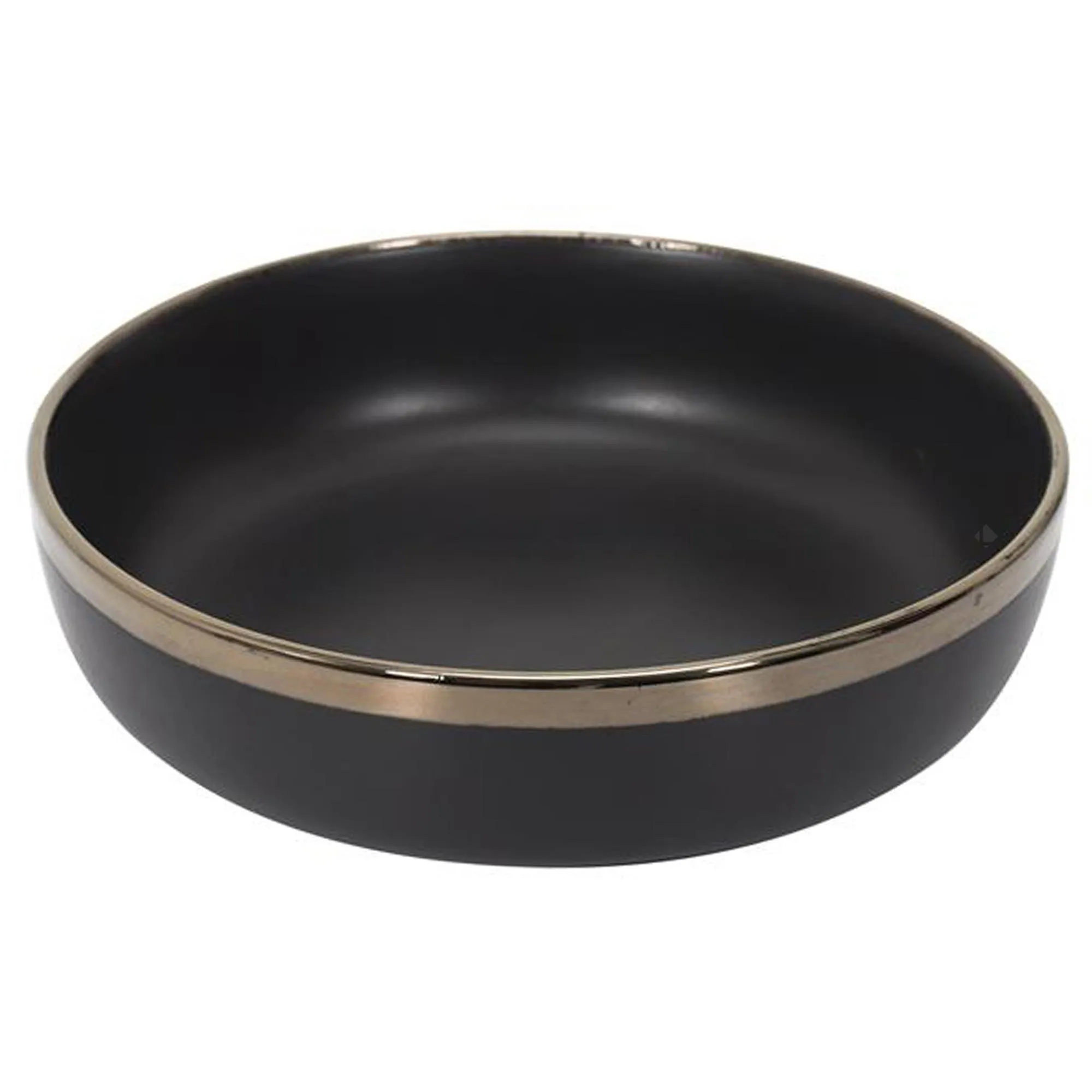 Lot de 6 assiettes creuses MOSCOU noir