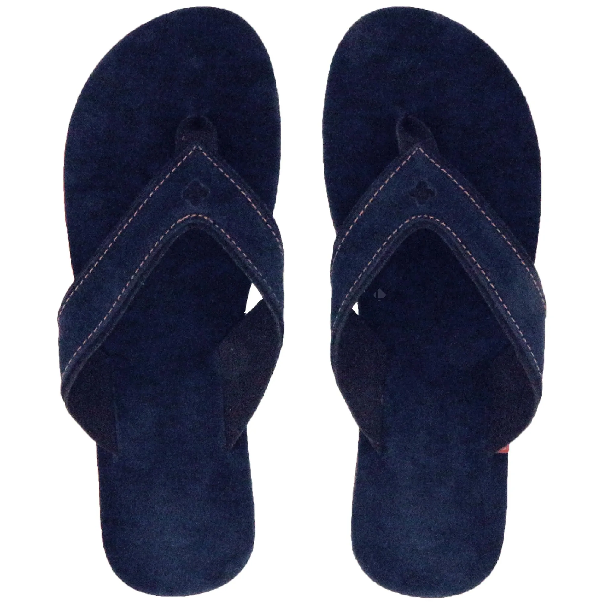 Tong bride large en cuir SPERONE 46/47 bleu Marine