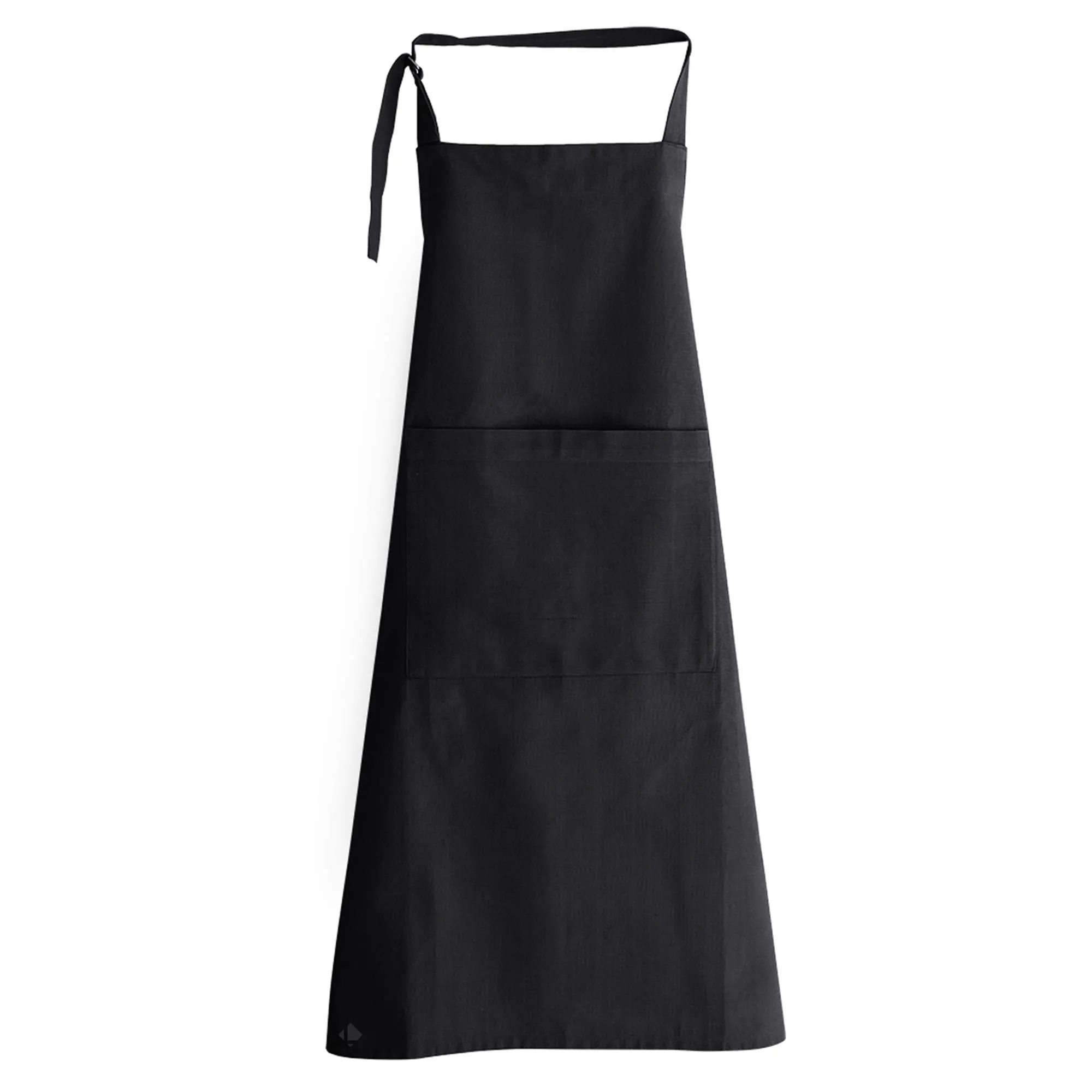 Tablier de cuisine 100% coton 70x90cm collection YUCO noir basalte