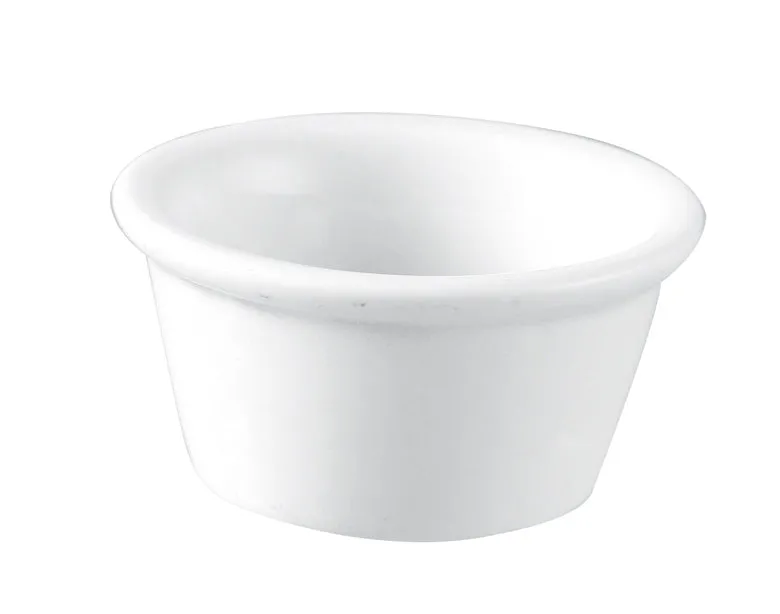 RAMEQUIN LISSE CONIQUE
7CM EN GRÈS BLANC