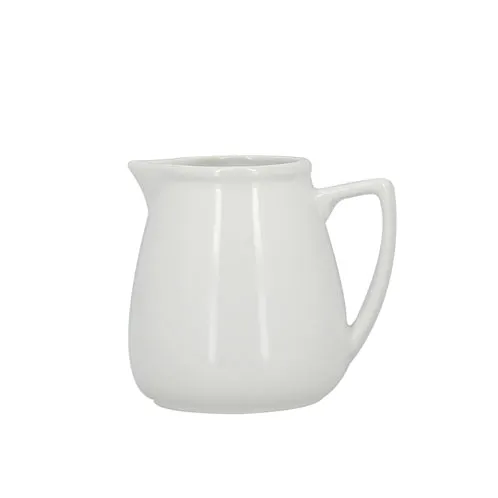 POT À LAIT BOULE 50CL
EN GRÈS BLANC