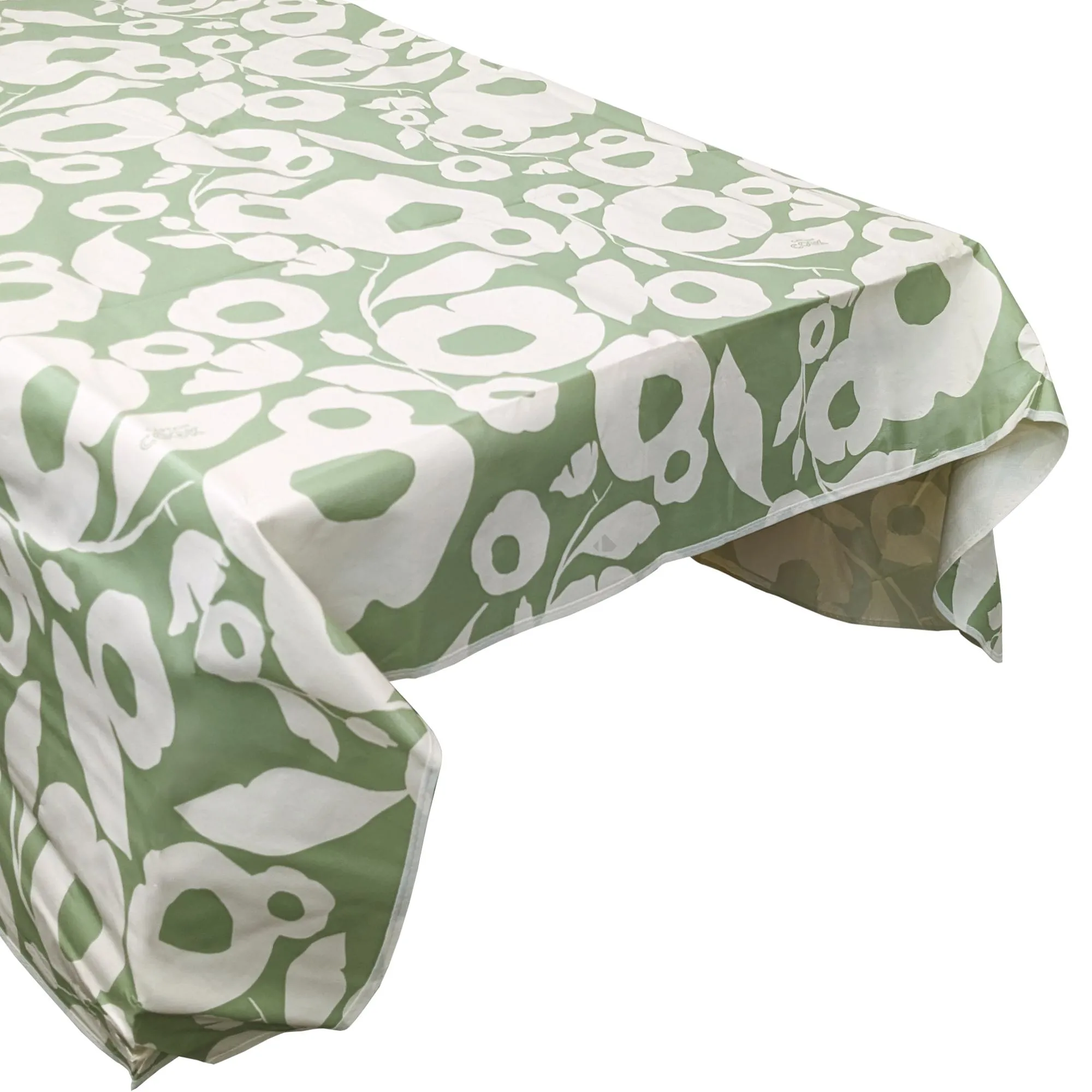 Nappe rectangulaire 140x180cm antitaches collection GRANDIR vert