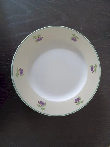 3 assiettes dessert Guy Degrenne