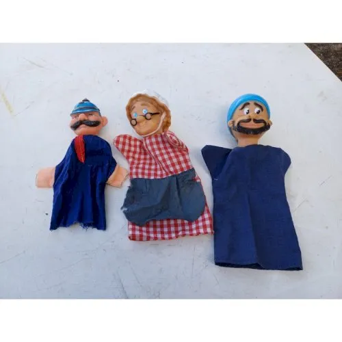 3 Marionettes Vintage