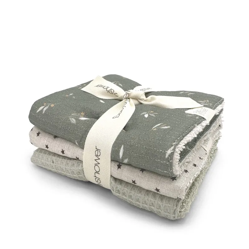 3 mini-toweletes set misty woods