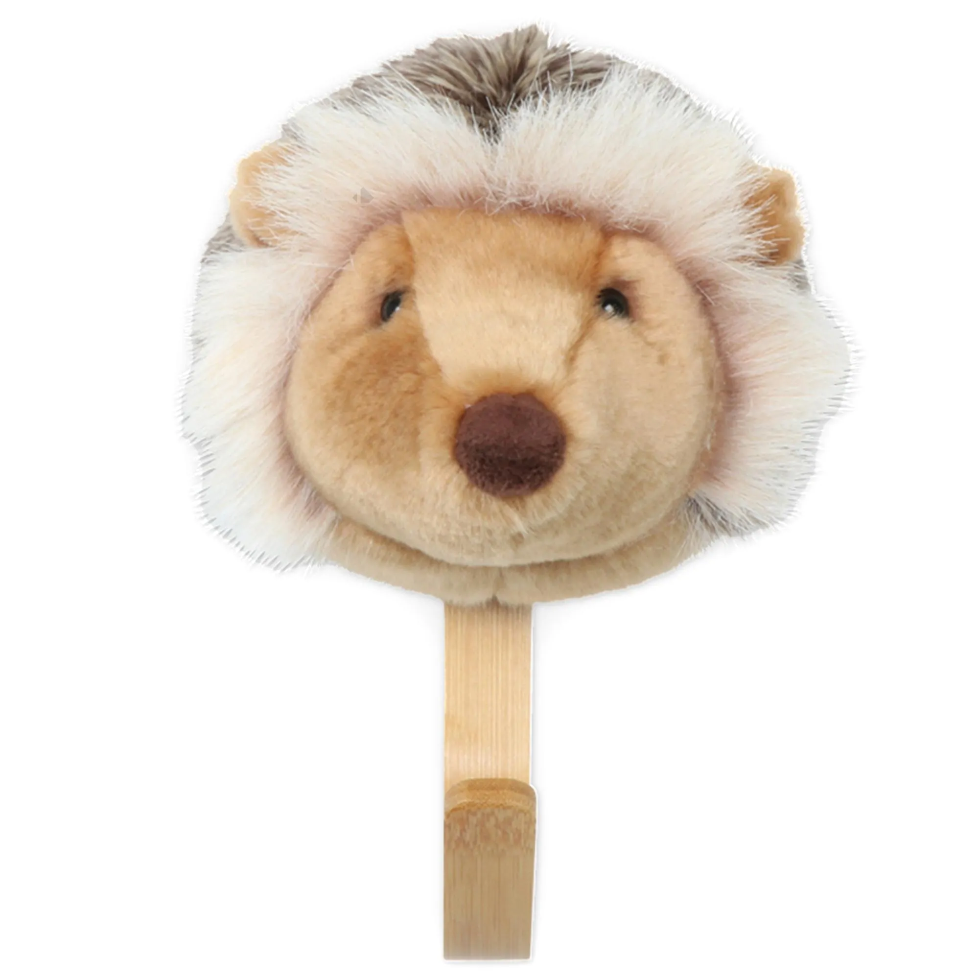 Porte manteau mural en acrylique 26x13 cm hérisson collection SOFT ANIMAL