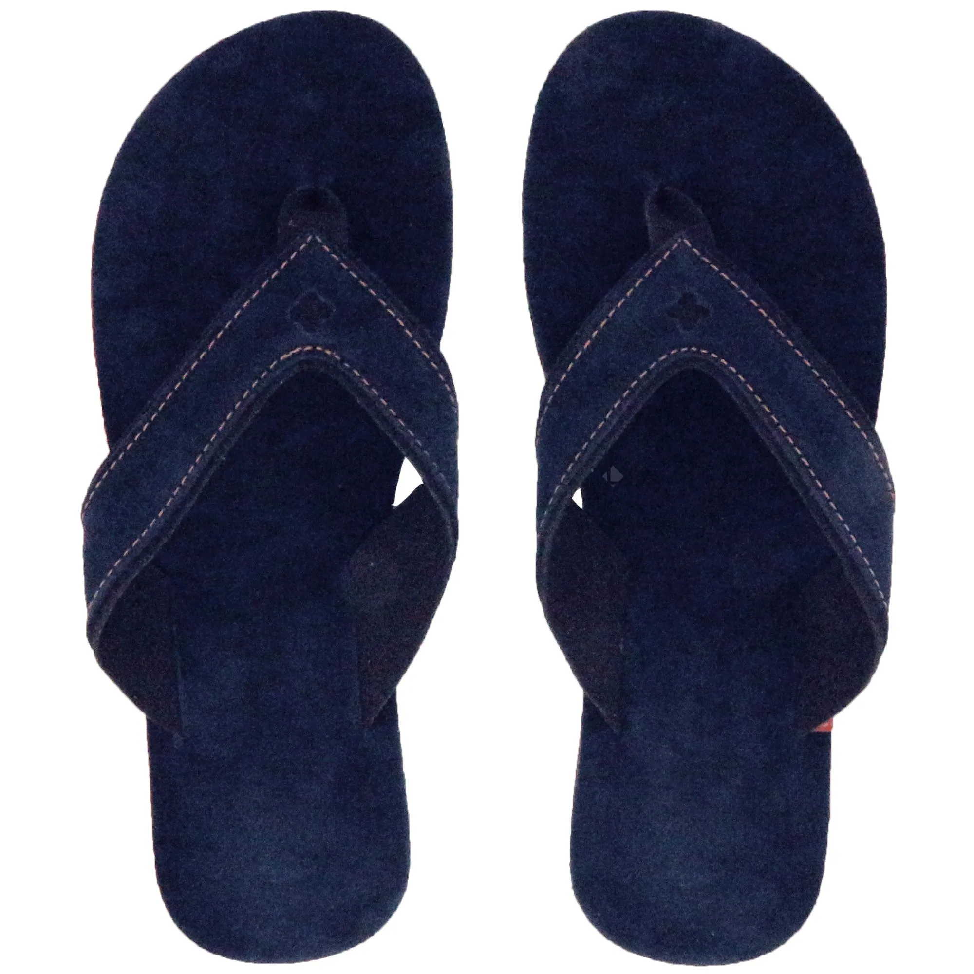 Tong bride large en cuir SPERONE 40/41 bleu Marine