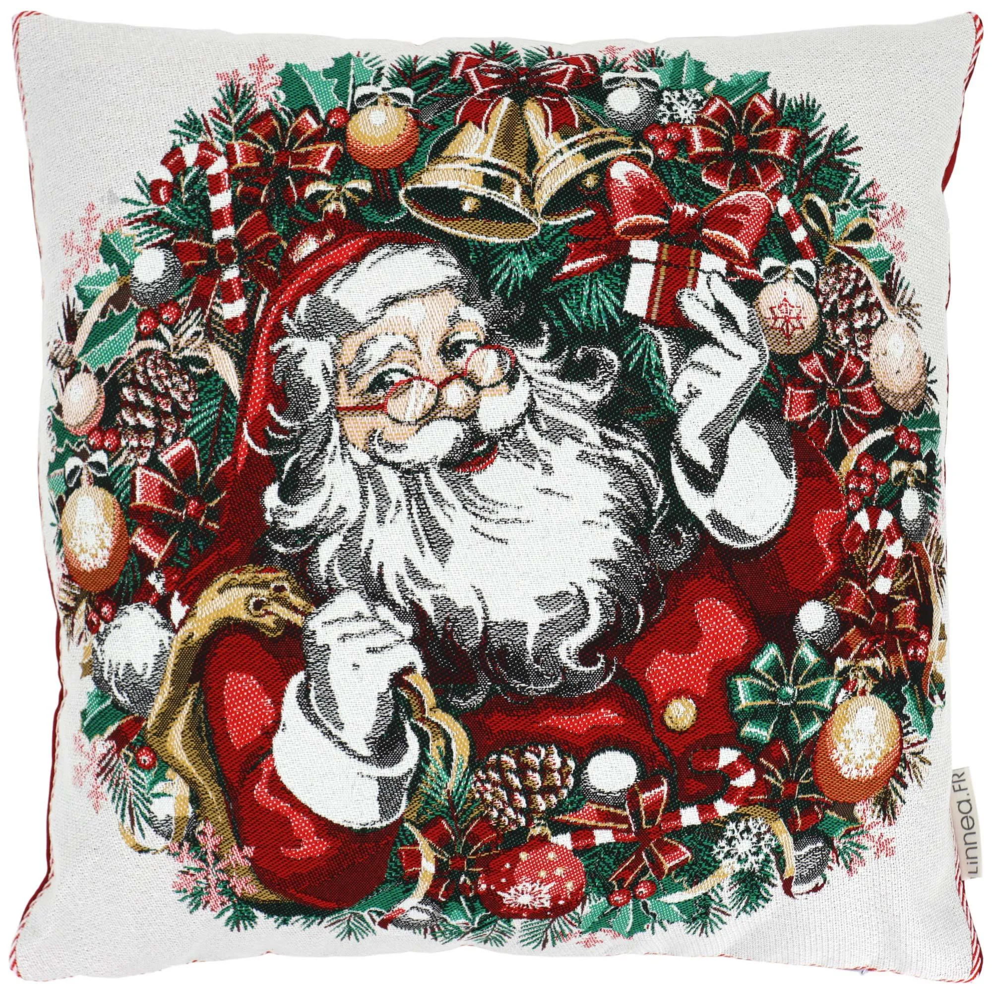 Housse de coussin 45x45 cm CLAUS Blanc