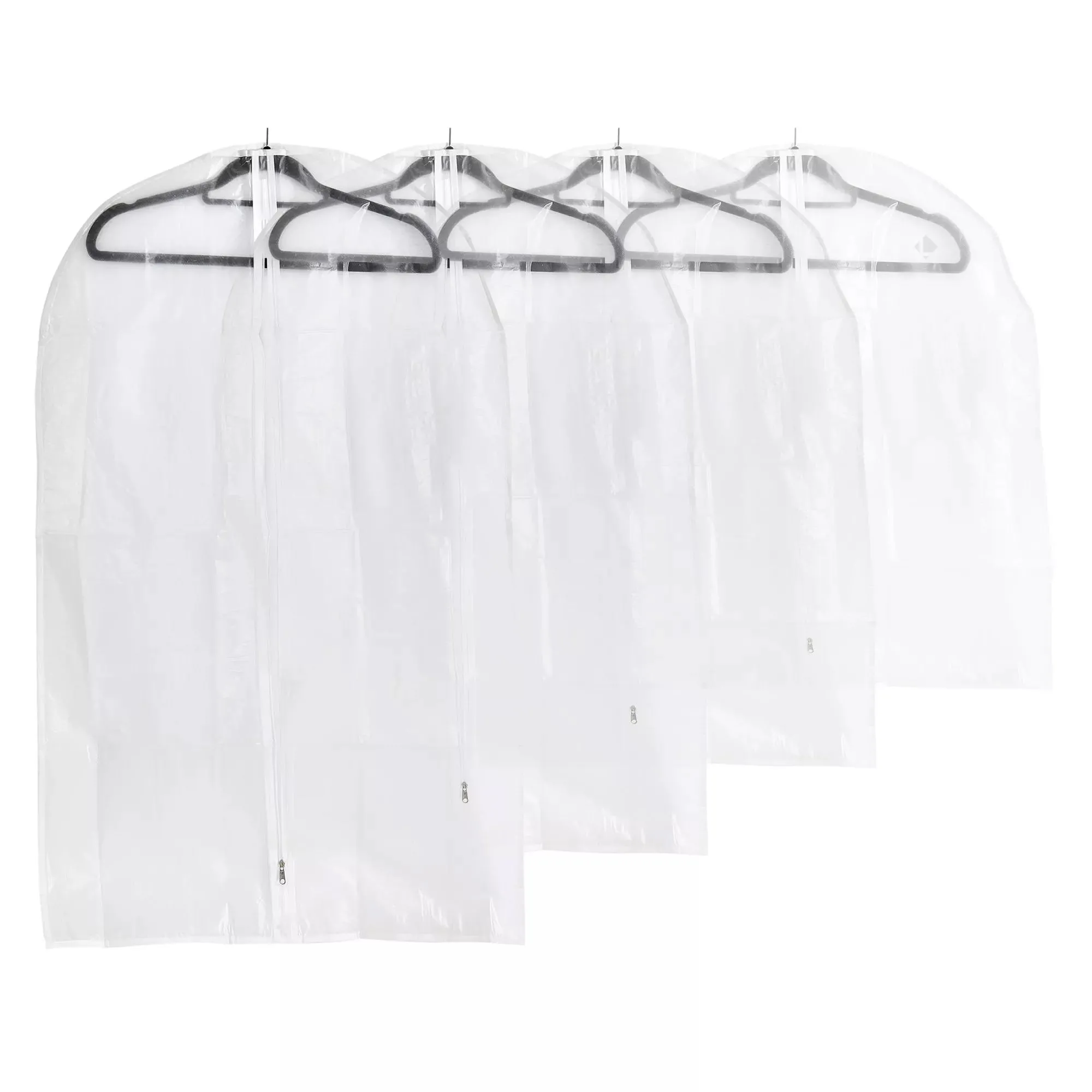 Lot de 4 housses de protection VIGO transparentes tailles multiples