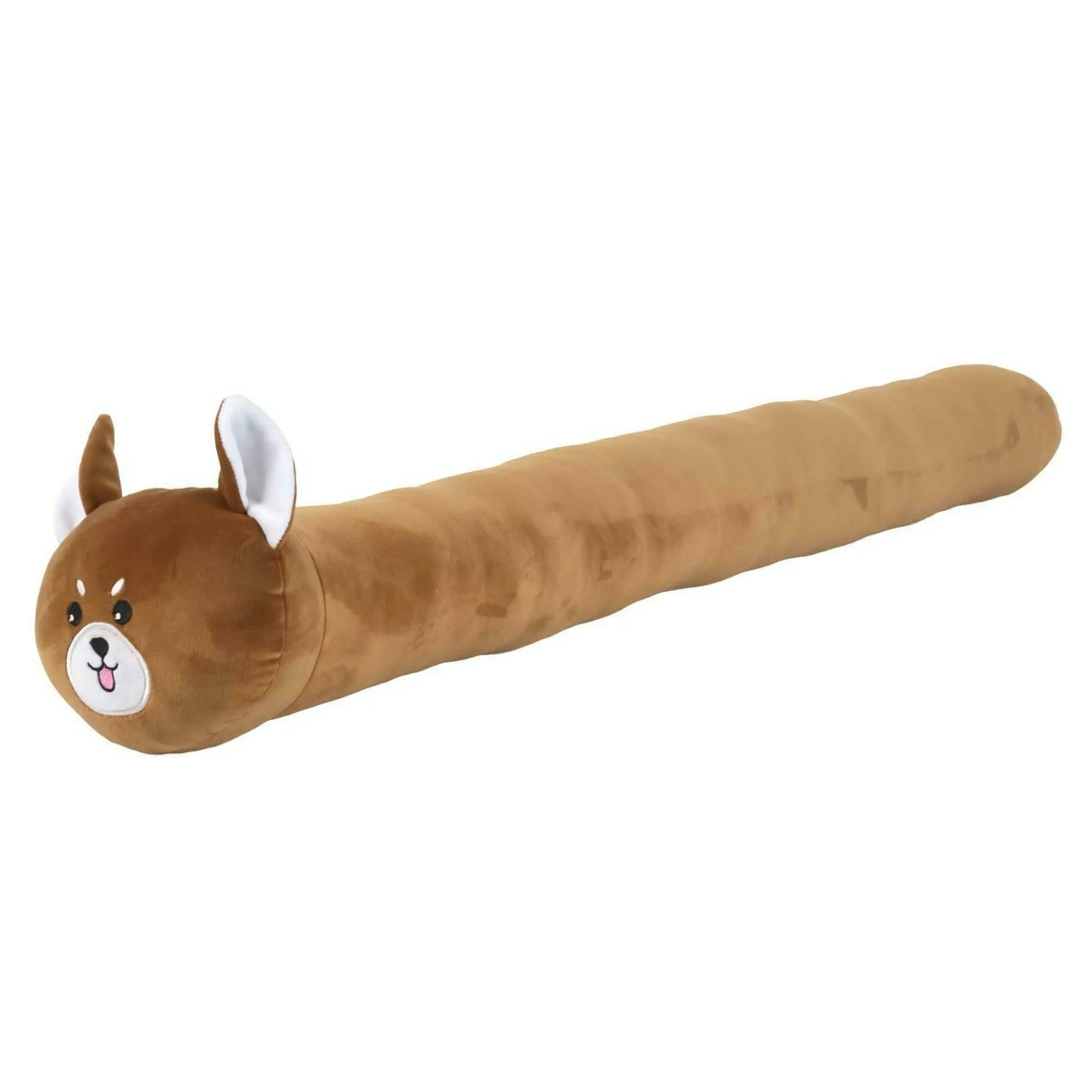 Boudin de porte en polyester chien collection KAWAII marron