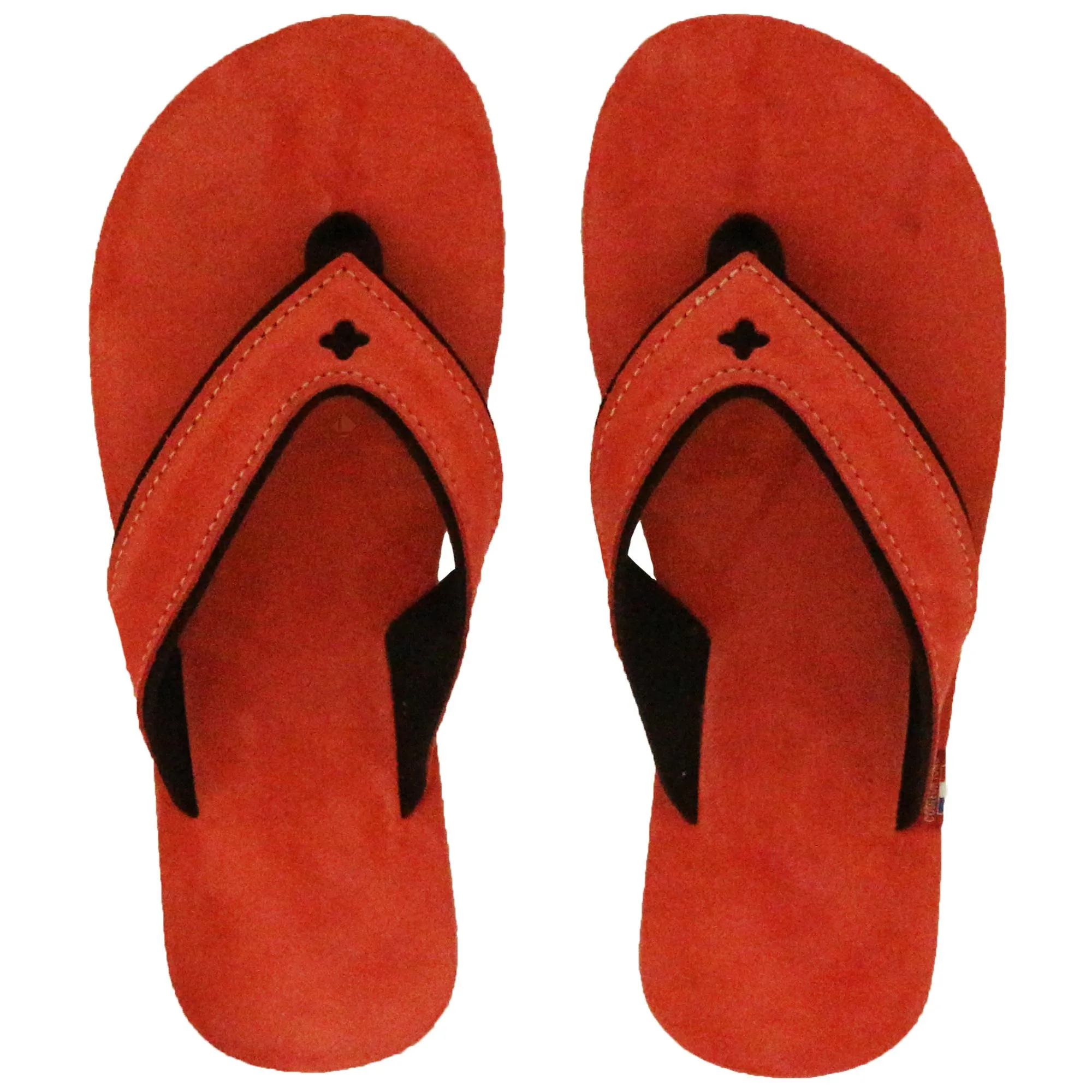 Tong bride large en cuir SPERONE 34/35 rouge Corail