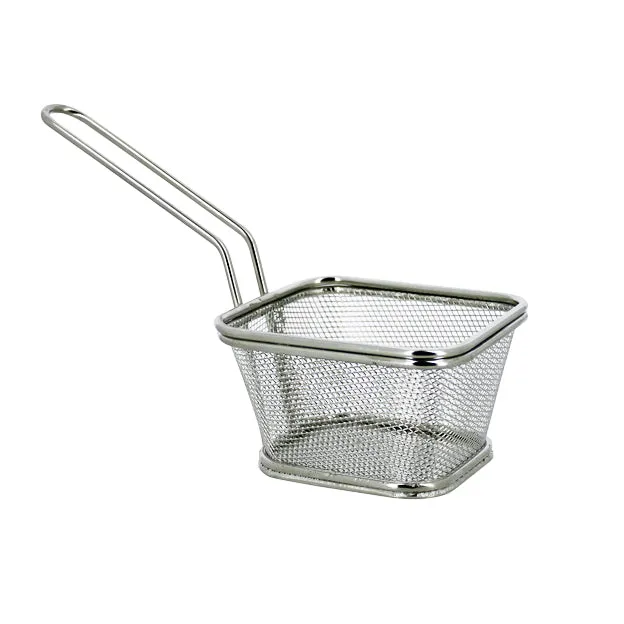 MINI PANIER À FRITES EN
ACIER INOXYDABLE PORTION
INDIVIDUELLE 10X8.5CM
