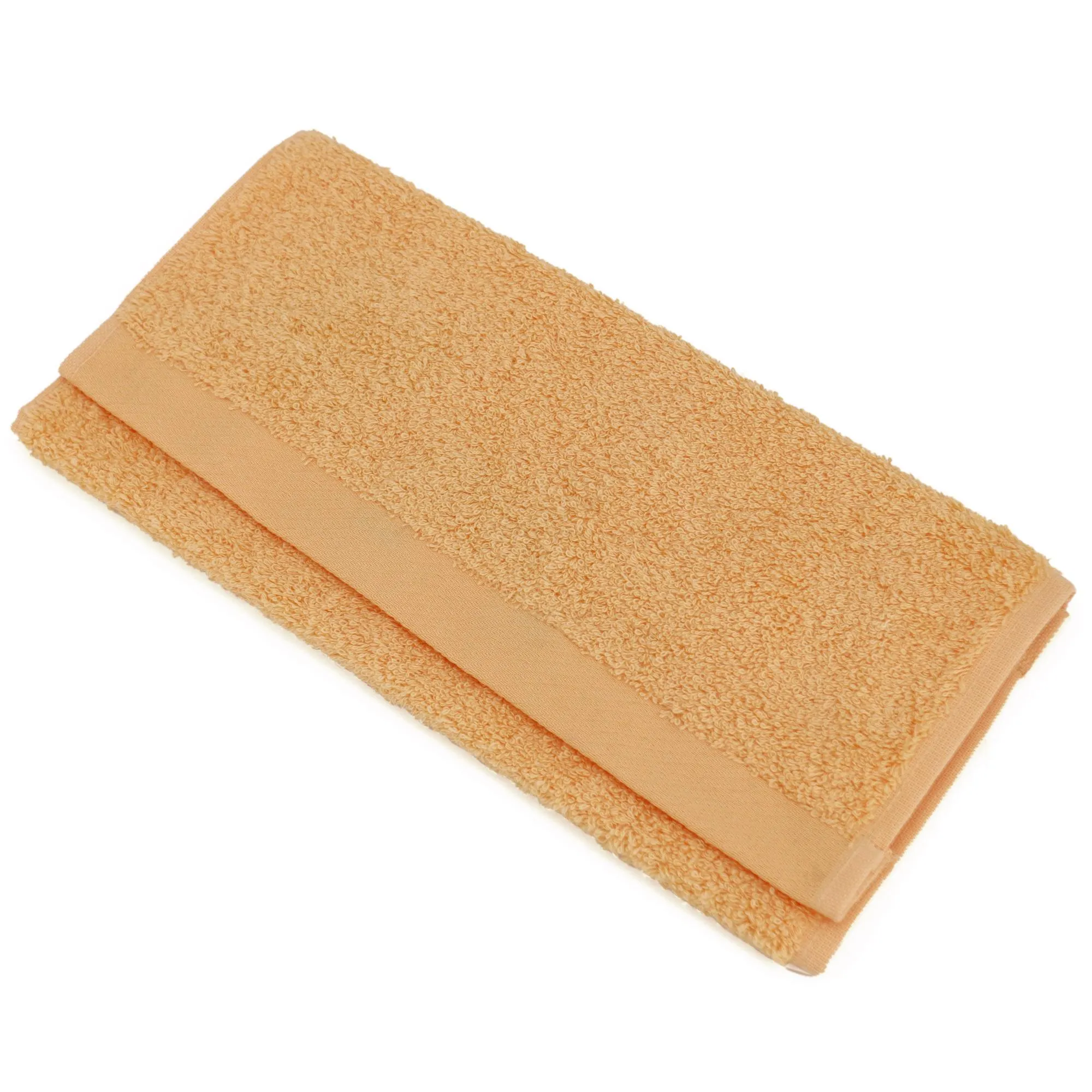 Serviette invité 30x50 cm 100% coton peigné ALBA vanille