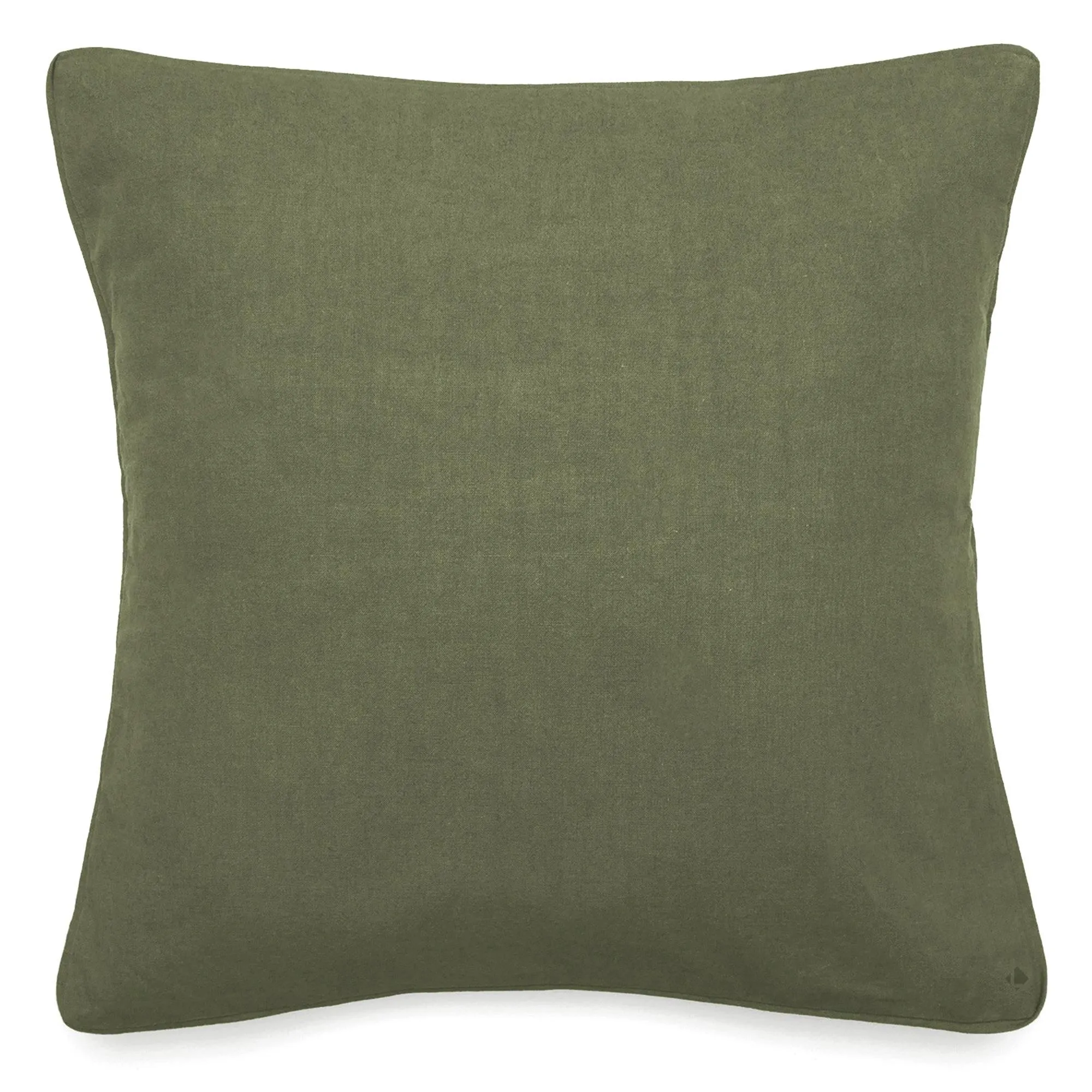 Housse de coussin 45x45 cm 50% lin et 50% coton collection OPERA DECO mousse