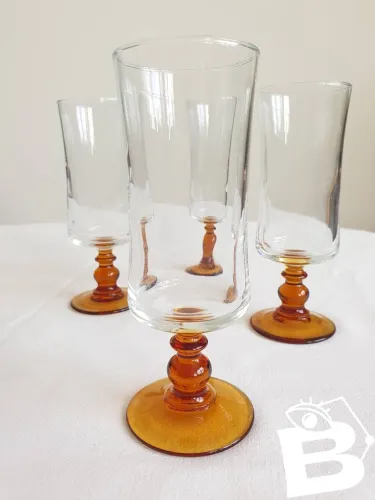 4 flûtes Luminarc vintage