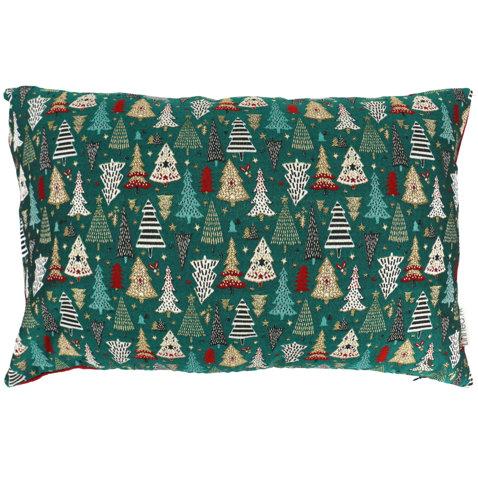 Housse de coussin 45x70 cm CELEBRATION Vert Epicea