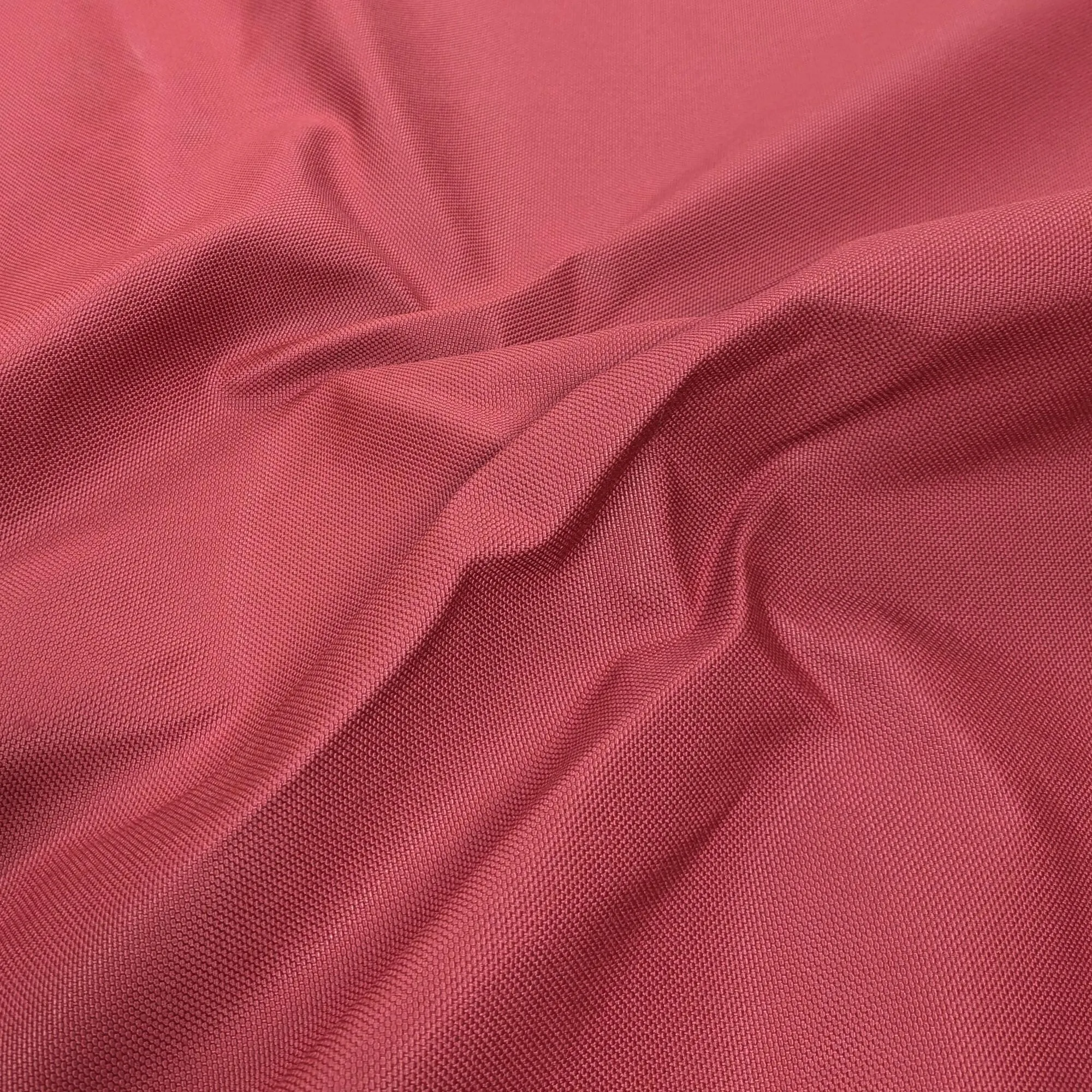 Tissu motif uni SUNLAB outdoor synthétique rouge bordeaux