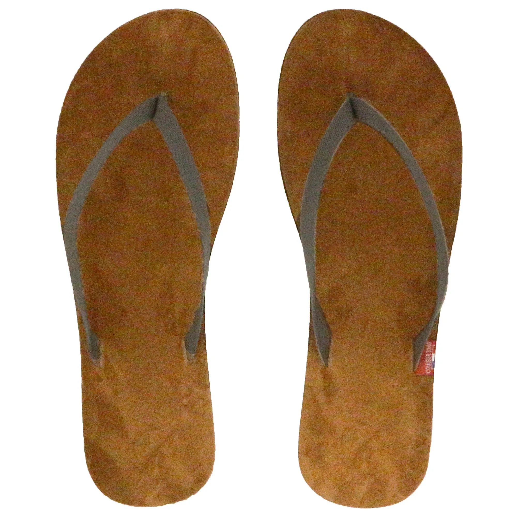 Tong légère en cuir de la collection PLUME taille 42/43 Sable