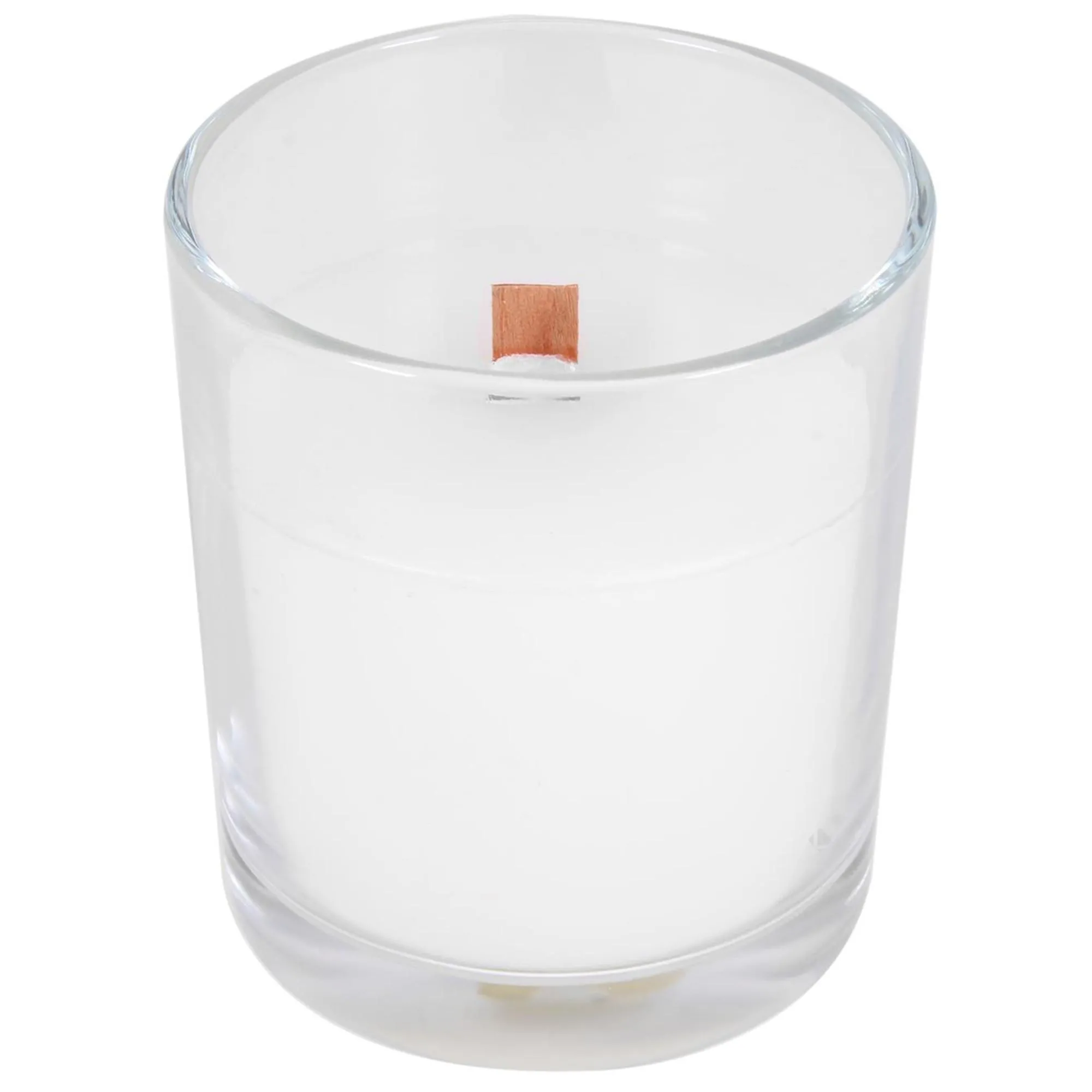 Bougie parfumée mèche en bois SLEEK de parafine fleur de coton