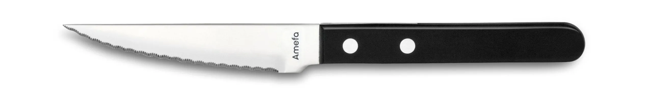 COUTEAU STEAK PIZZA
NOIR 21,2CM INOX