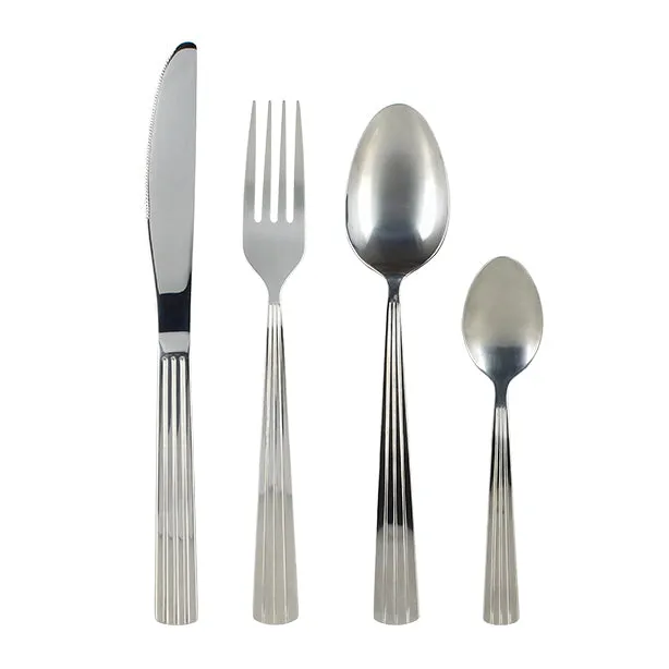 MÉNAGÈRE LOUISE 16PIÈCES
EN ACIER INOXYDABLE