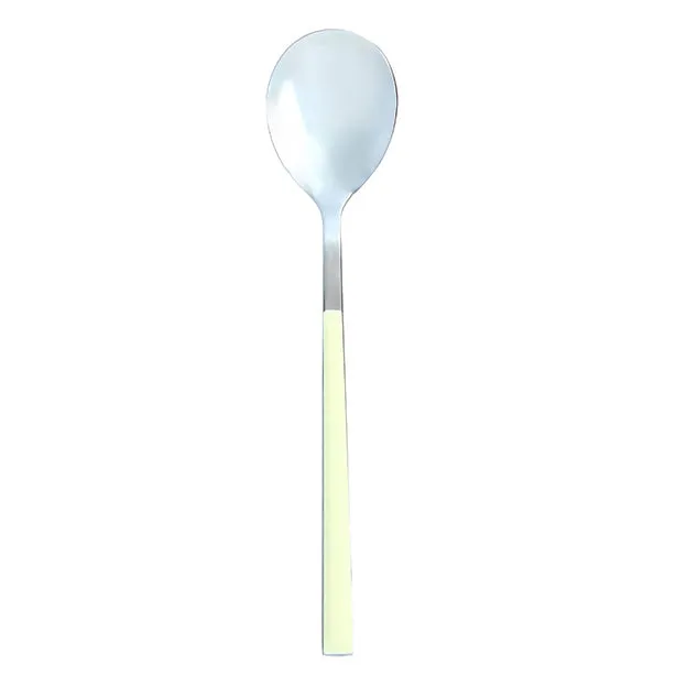CUILLÈRE DE TABLE
COLORAMA 21.5CM EN ACIER
INOXYDABLE CRÈME