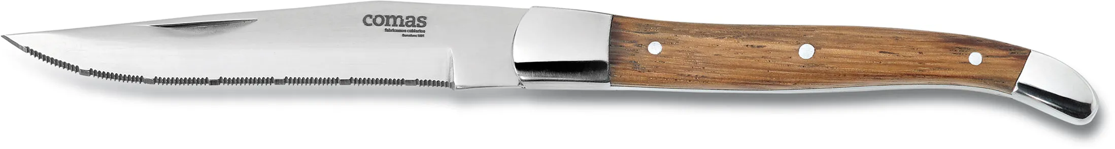 COUTEAU STEAK
LONGUEUR 28,8CM 110G
REF 3000 ALPS