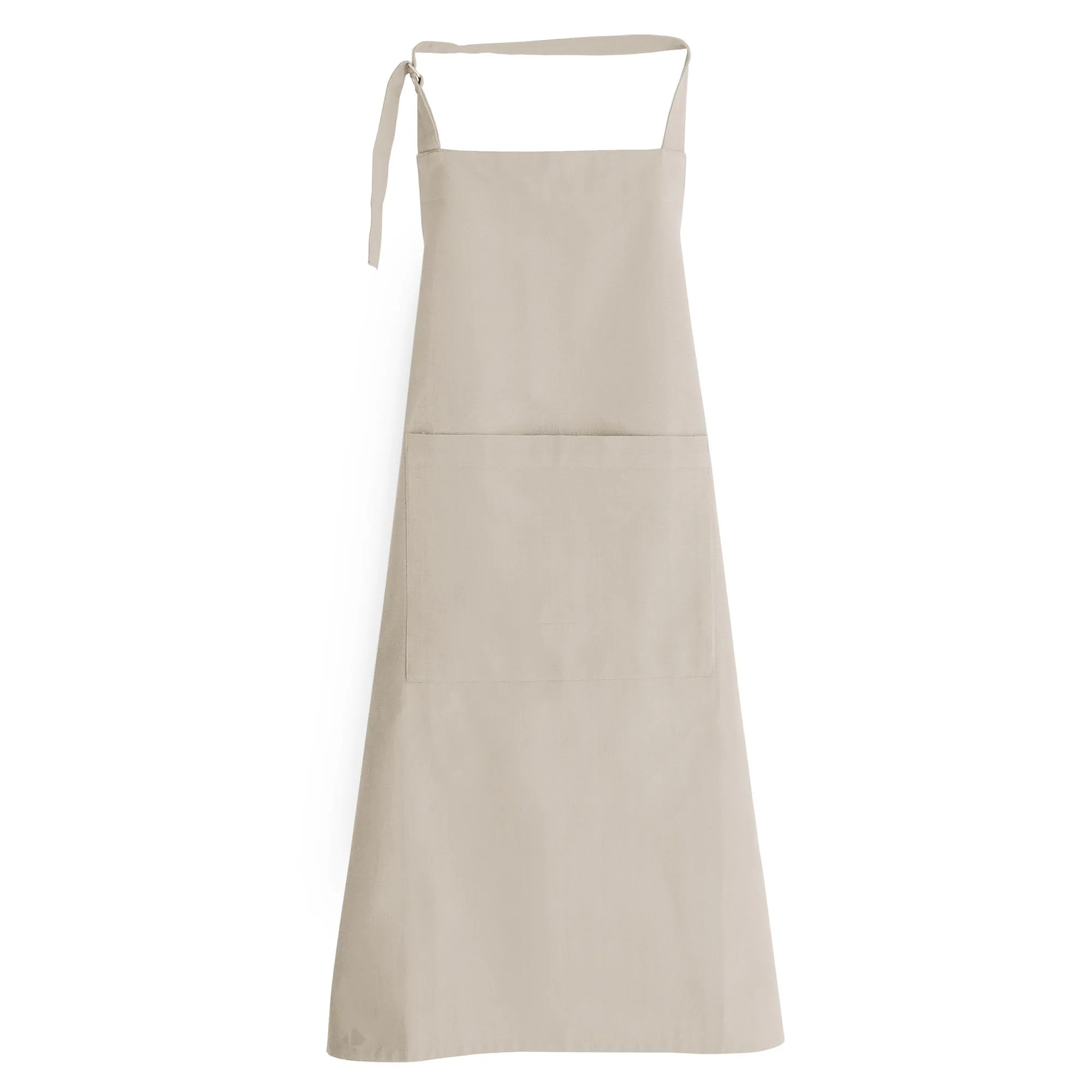 Tablier de cuisine 100% coton 70x90cm collection YUCO beige naturel