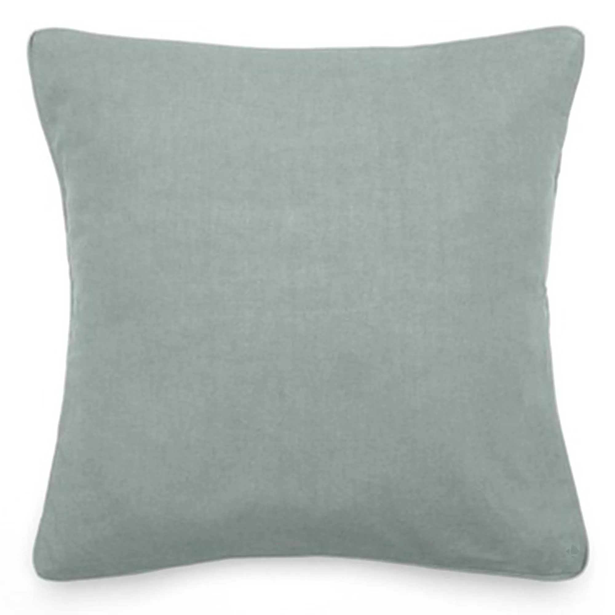 Housse de coussin 45x45 cm 50% lin et 50% coton collection OPERA DECO lichen