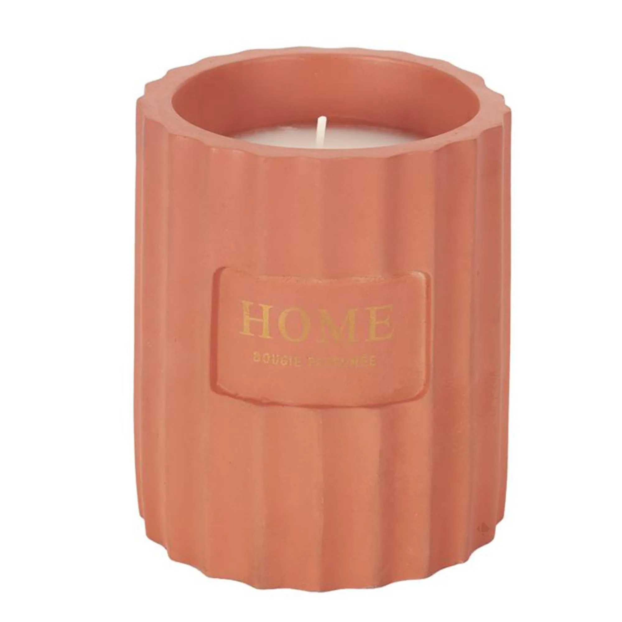 Bougie parfumée CIMENT senteur brume des bois