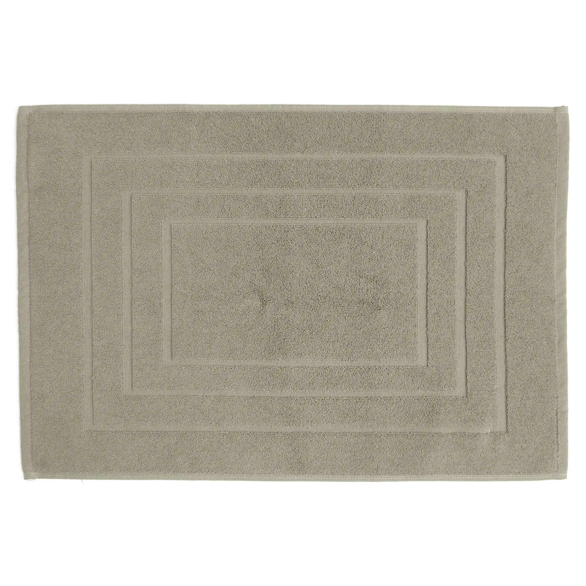 Tapis de bain coton 1000g/m2 NAÏA 60x40 cm vert Romarin
